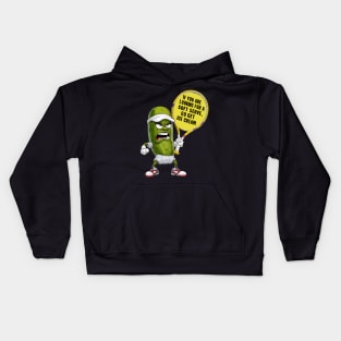 Funny Pickleball Player Paddleball Lover Kids Hoodie